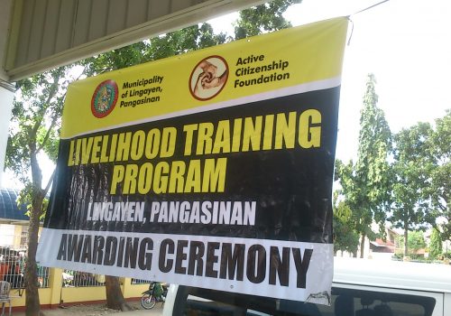 Livelihood Training Program